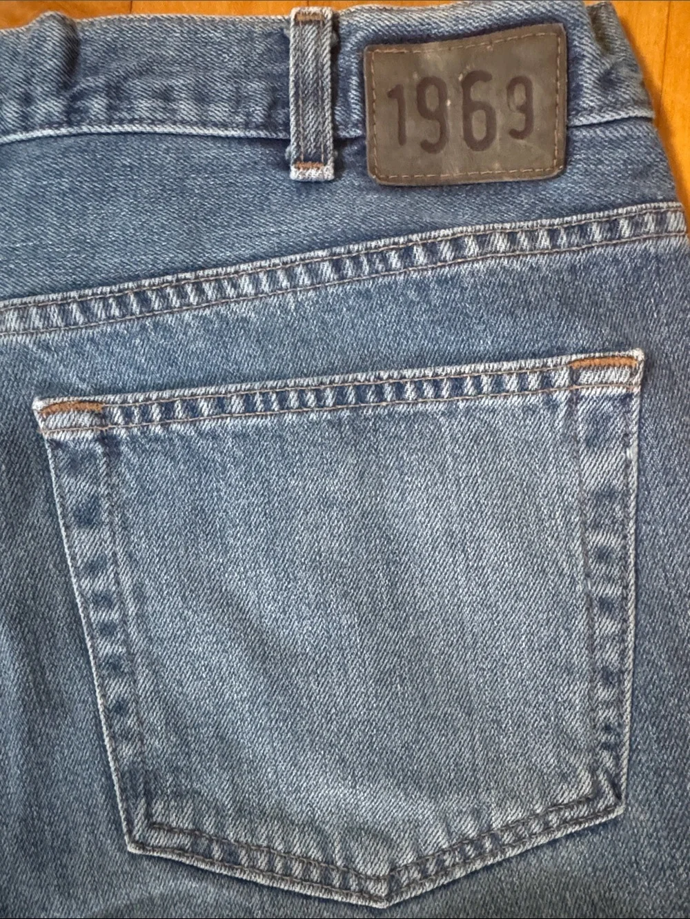 GAP 1969 Vtg 90s Boot Fit Men's Blue denim Jeans 36x30